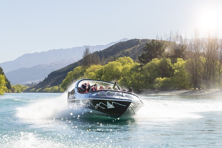 Experience the excitement of jet boating on the breathtaking Lake Whakatipu and scenic Kawarau River perfect for families ready to create unforgettable memories together.
